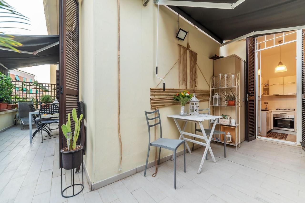 Penthouse Apartment With Terrace Close To Vatican Roma Exterior foto